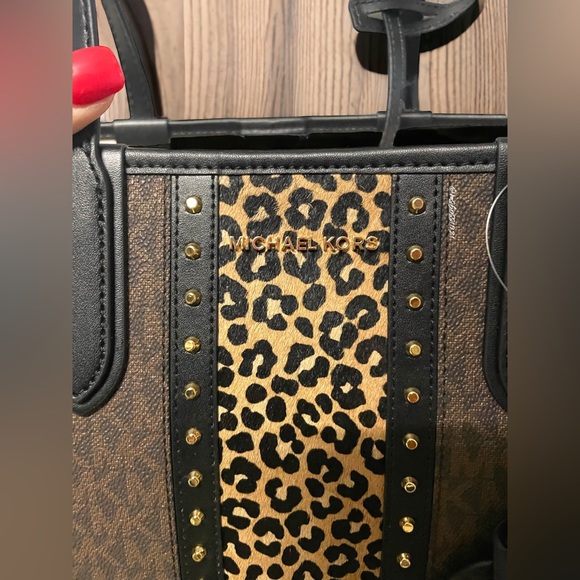 Michael Kors Eliza Large East West Open Tote W/Pouch + Matching Wallet NWT - Picture 7 of 14